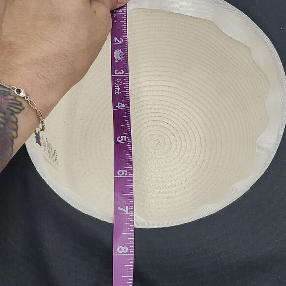 K Accessories White Ivory Floppy Hat - Picture 15 of 15